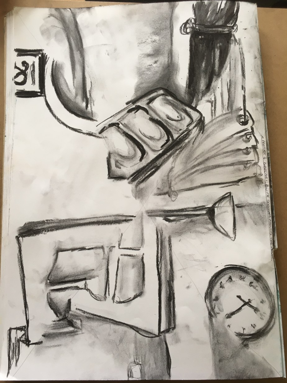 Part Two: Project Four: Exercise One: Quick Sketches Around the&nbsp;House